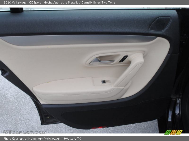 Mocha Anthracite Metallic / Cornsilk Beige Two Tone 2010 Volkswagen CC Sport