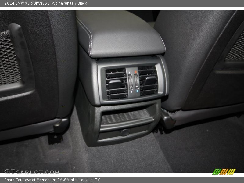 Alpine White / Black 2014 BMW X3 xDrive35i
