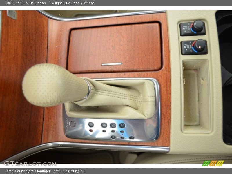 Twilight Blue Pearl / Wheat 2006 Infiniti M 35 Sedan