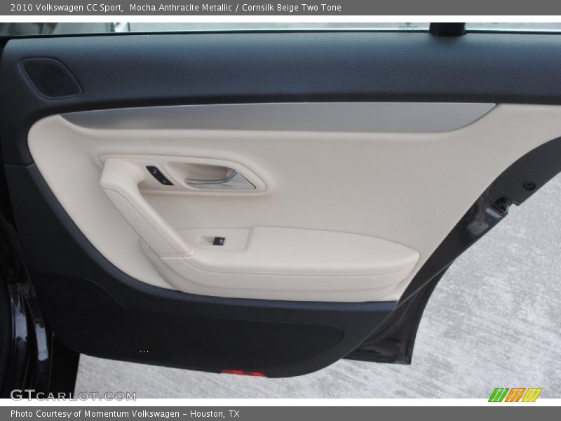 Mocha Anthracite Metallic / Cornsilk Beige Two Tone 2010 Volkswagen CC Sport