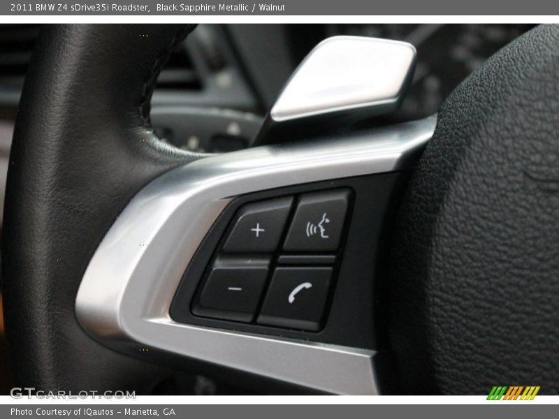 Controls of 2011 Z4 sDrive35i Roadster
