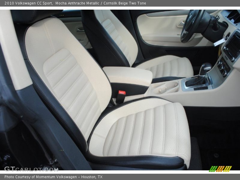 Mocha Anthracite Metallic / Cornsilk Beige Two Tone 2010 Volkswagen CC Sport