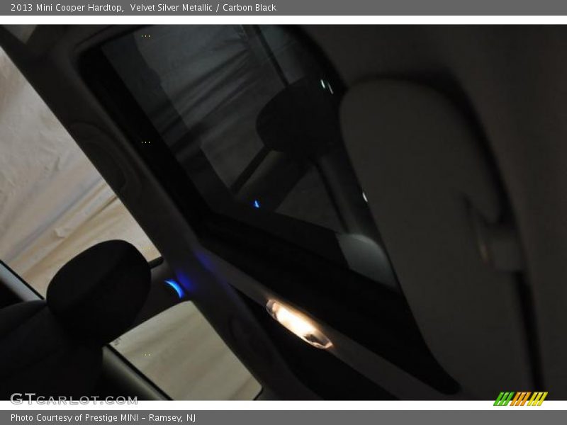 Velvet Silver Metallic / Carbon Black 2013 Mini Cooper Hardtop