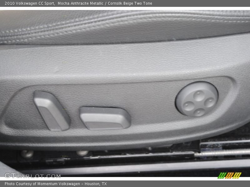 Mocha Anthracite Metallic / Cornsilk Beige Two Tone 2010 Volkswagen CC Sport