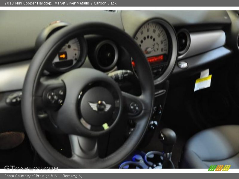 Velvet Silver Metallic / Carbon Black 2013 Mini Cooper Hardtop