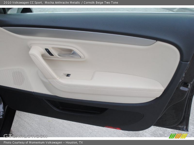 Mocha Anthracite Metallic / Cornsilk Beige Two Tone 2010 Volkswagen CC Sport