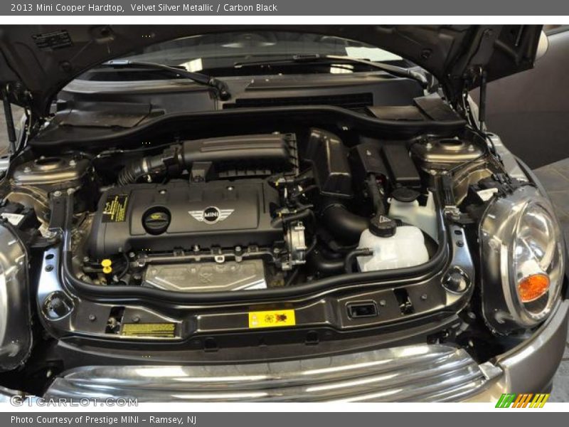 Velvet Silver Metallic / Carbon Black 2013 Mini Cooper Hardtop