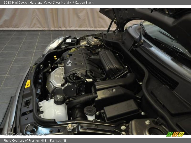 Velvet Silver Metallic / Carbon Black 2013 Mini Cooper Hardtop