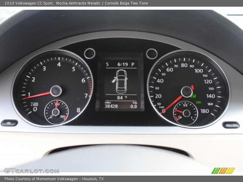 Mocha Anthracite Metallic / Cornsilk Beige Two Tone 2010 Volkswagen CC Sport