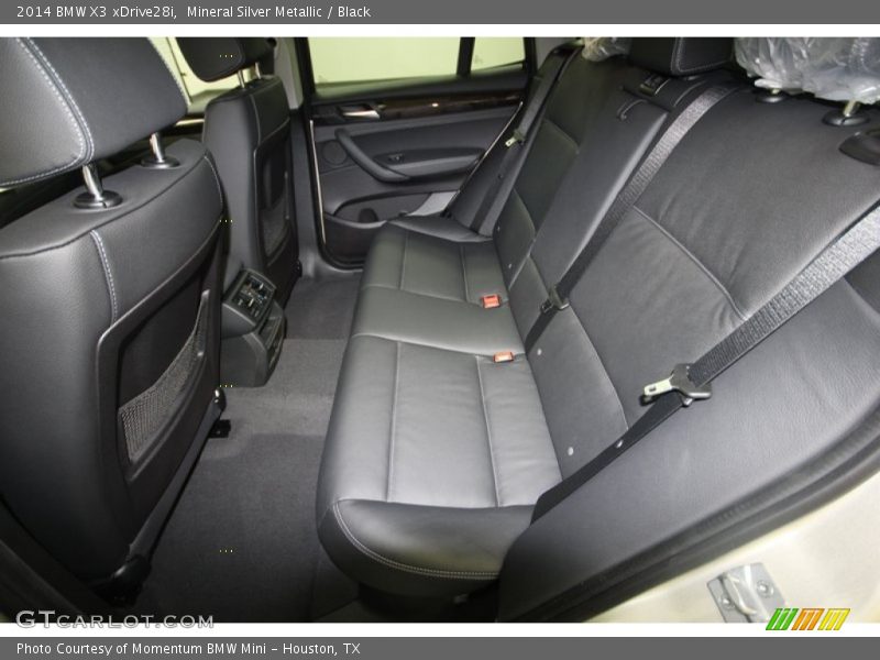 Rear Seat of 2014 X3 xDrive28i