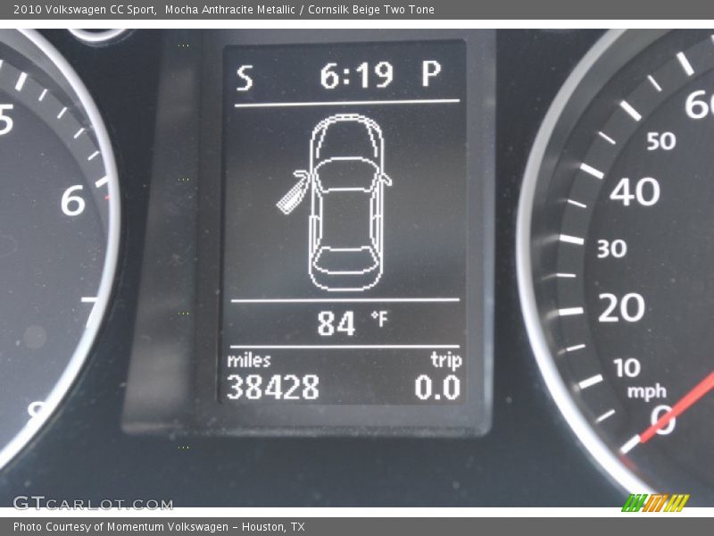 Mocha Anthracite Metallic / Cornsilk Beige Two Tone 2010 Volkswagen CC Sport