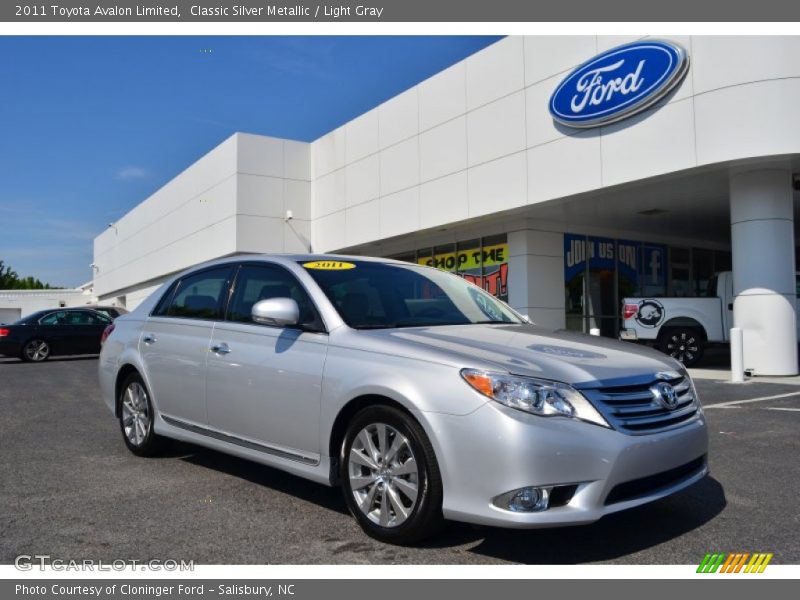 Classic Silver Metallic / Light Gray 2011 Toyota Avalon Limited