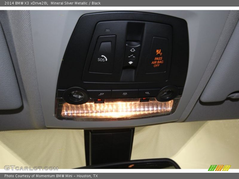 Controls of 2014 X3 xDrive28i