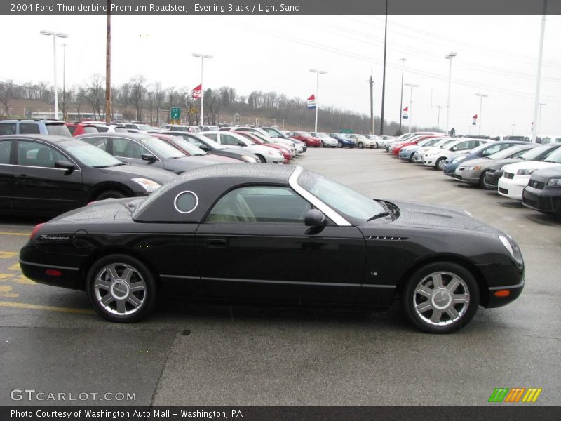 Evening Black / Light Sand 2004 Ford Thunderbird Premium Roadster