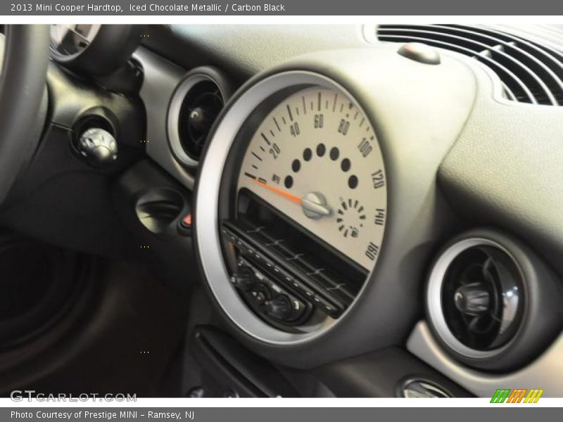 Iced Chocolate Metallic / Carbon Black 2013 Mini Cooper Hardtop