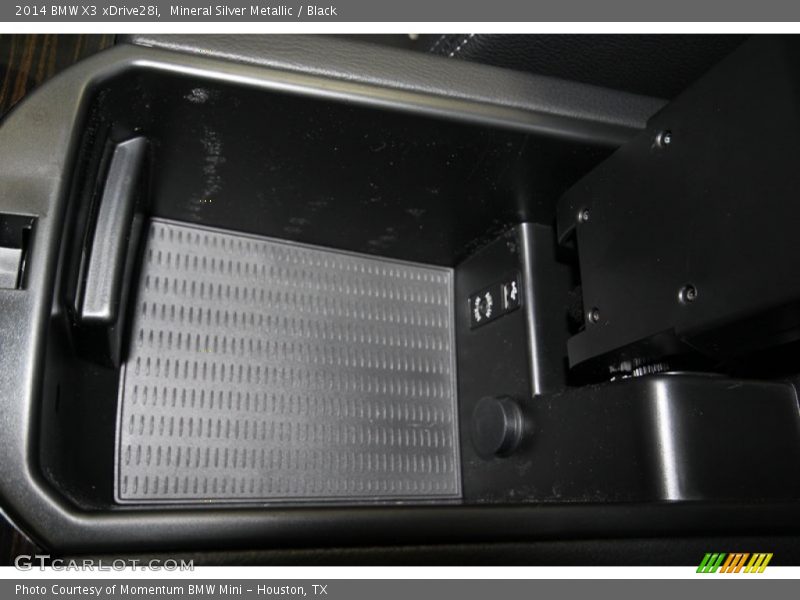 Mineral Silver Metallic / Black 2014 BMW X3 xDrive28i