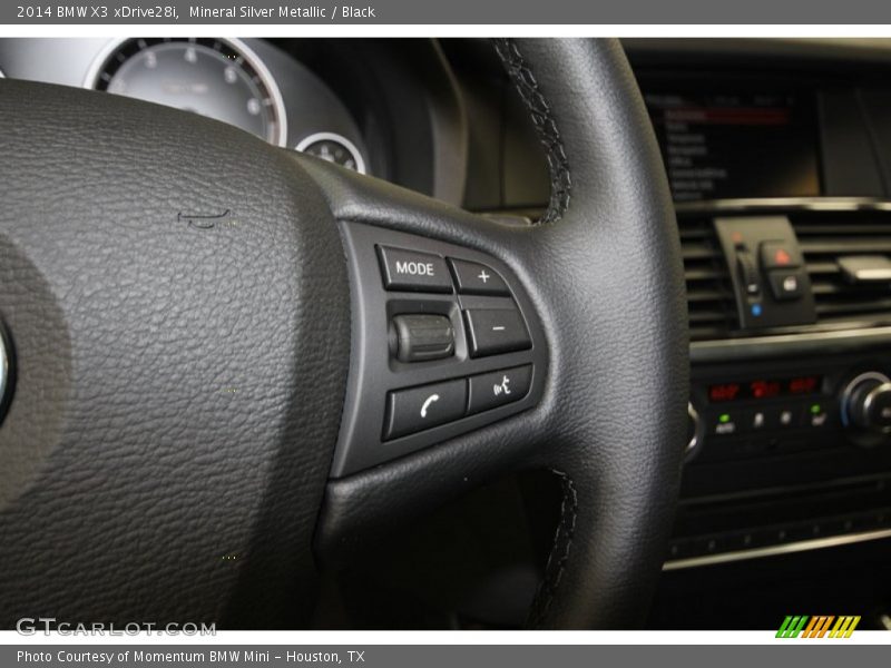 Controls of 2014 X3 xDrive28i