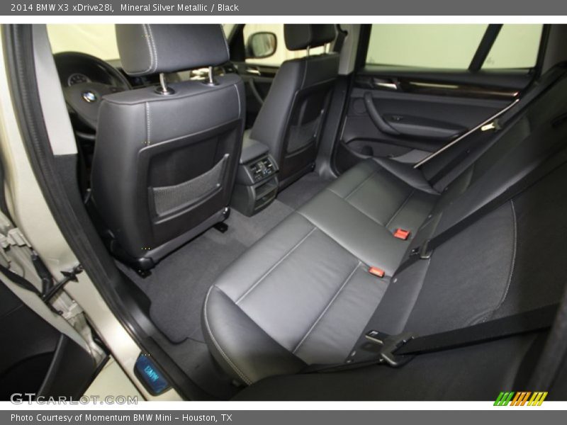 Rear Seat of 2014 X3 xDrive28i