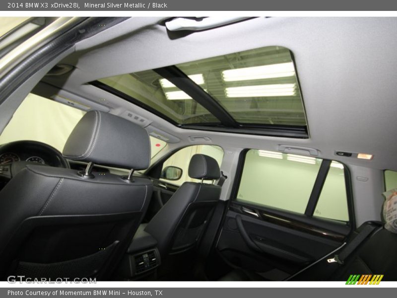 Sunroof of 2014 X3 xDrive28i