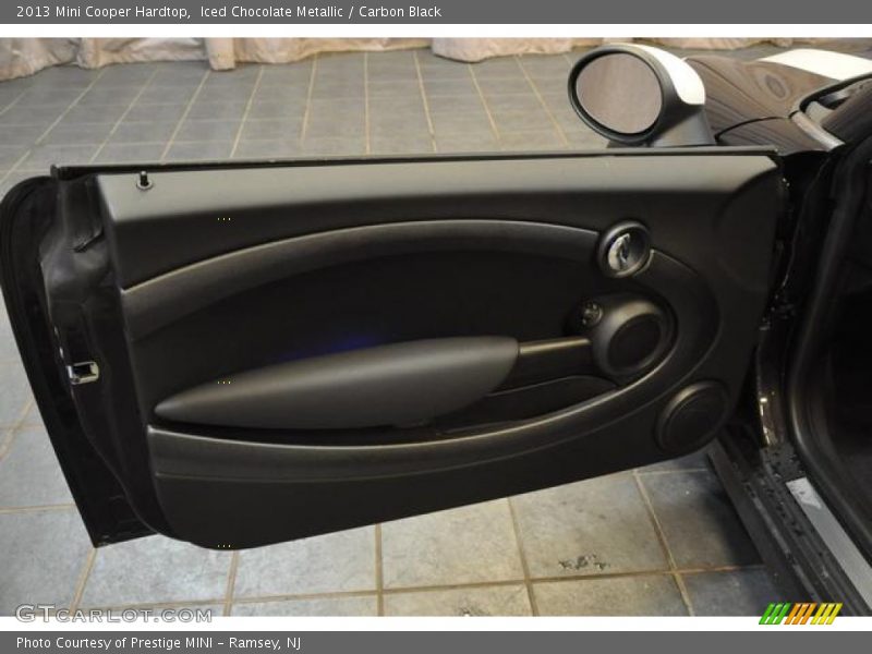 Iced Chocolate Metallic / Carbon Black 2013 Mini Cooper Hardtop