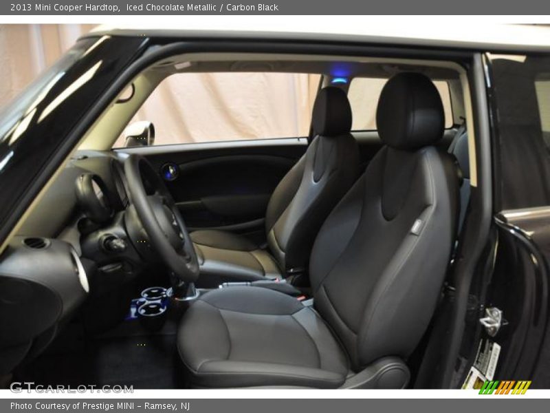 Iced Chocolate Metallic / Carbon Black 2013 Mini Cooper Hardtop