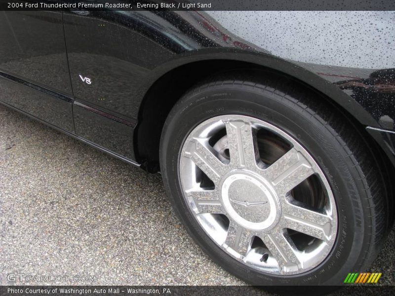Evening Black / Light Sand 2004 Ford Thunderbird Premium Roadster
