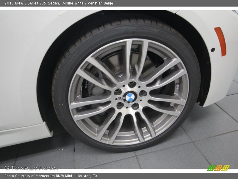Alpine White / Venetian Beige 2013 BMW 3 Series 335i Sedan