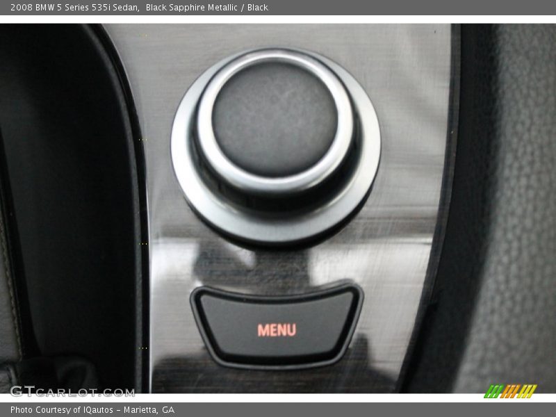 Black Sapphire Metallic / Black 2008 BMW 5 Series 535i Sedan