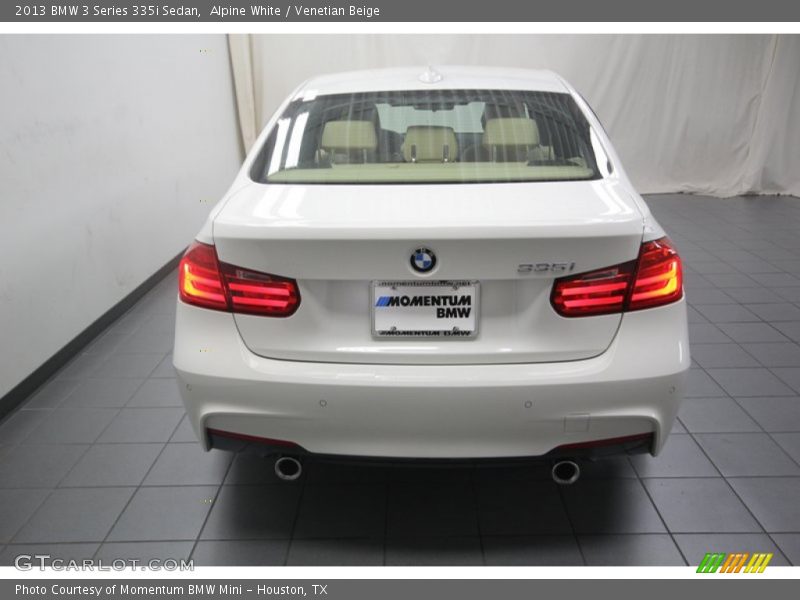 Alpine White / Venetian Beige 2013 BMW 3 Series 335i Sedan