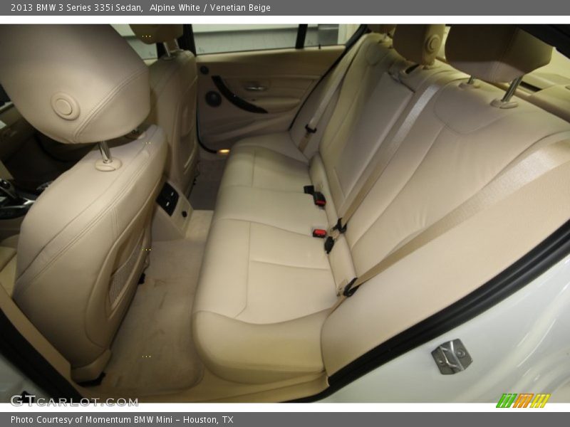 Alpine White / Venetian Beige 2013 BMW 3 Series 335i Sedan