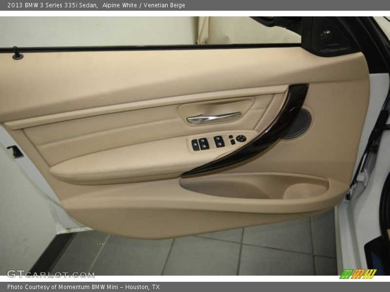 Alpine White / Venetian Beige 2013 BMW 3 Series 335i Sedan