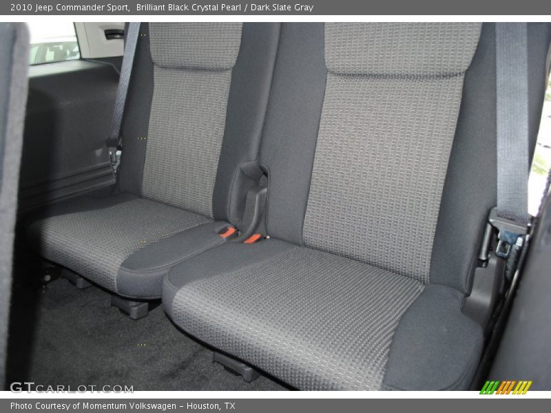 Brilliant Black Crystal Pearl / Dark Slate Gray 2010 Jeep Commander Sport