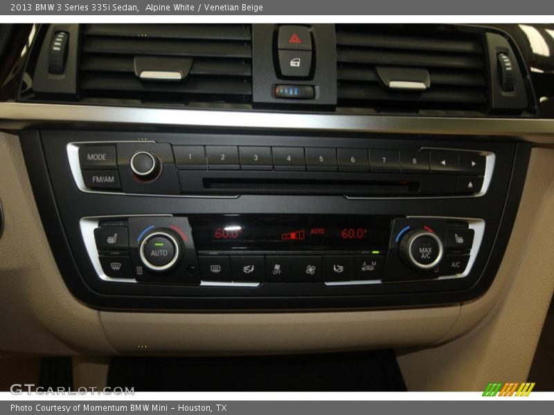 Alpine White / Venetian Beige 2013 BMW 3 Series 335i Sedan