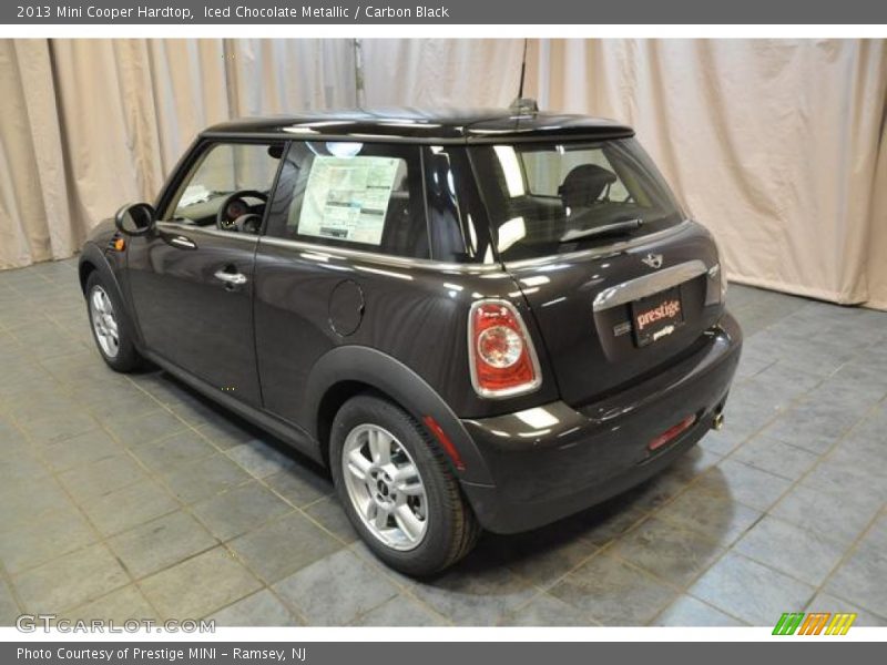 Iced Chocolate Metallic / Carbon Black 2013 Mini Cooper Hardtop