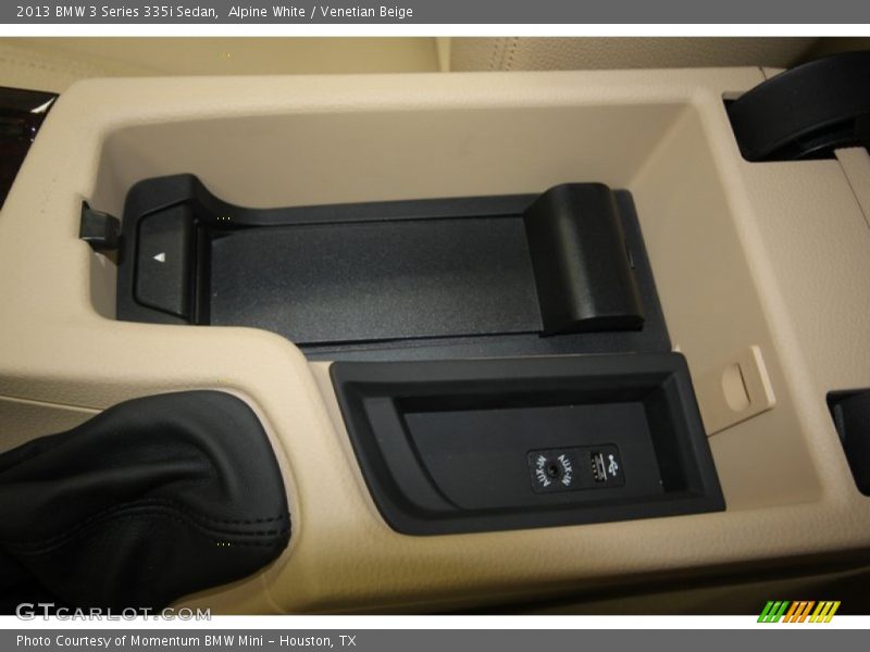 Alpine White / Venetian Beige 2013 BMW 3 Series 335i Sedan