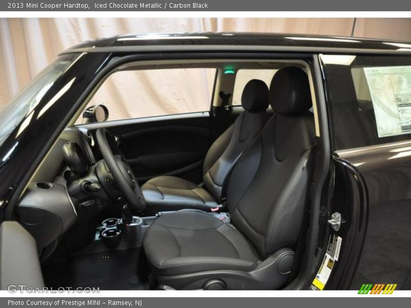 Iced Chocolate Metallic / Carbon Black 2013 Mini Cooper Hardtop