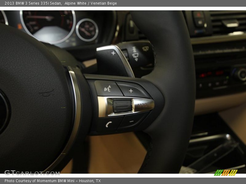 Alpine White / Venetian Beige 2013 BMW 3 Series 335i Sedan