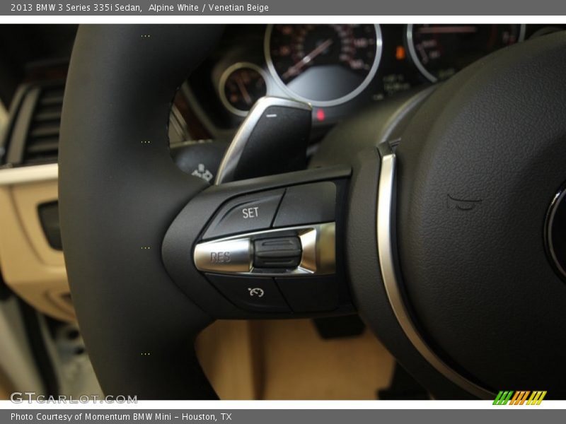 Alpine White / Venetian Beige 2013 BMW 3 Series 335i Sedan