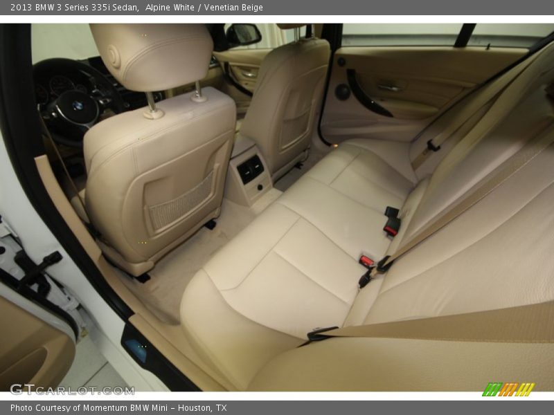 Alpine White / Venetian Beige 2013 BMW 3 Series 335i Sedan