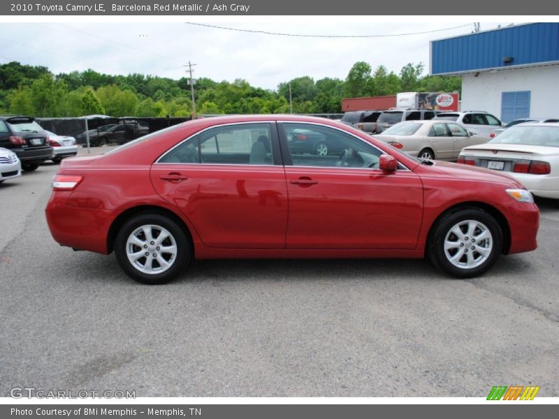 Barcelona Red Metallic / Ash Gray 2010 Toyota Camry LE