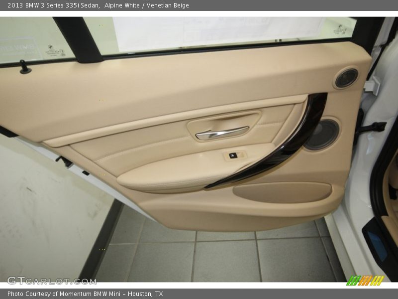Alpine White / Venetian Beige 2013 BMW 3 Series 335i Sedan