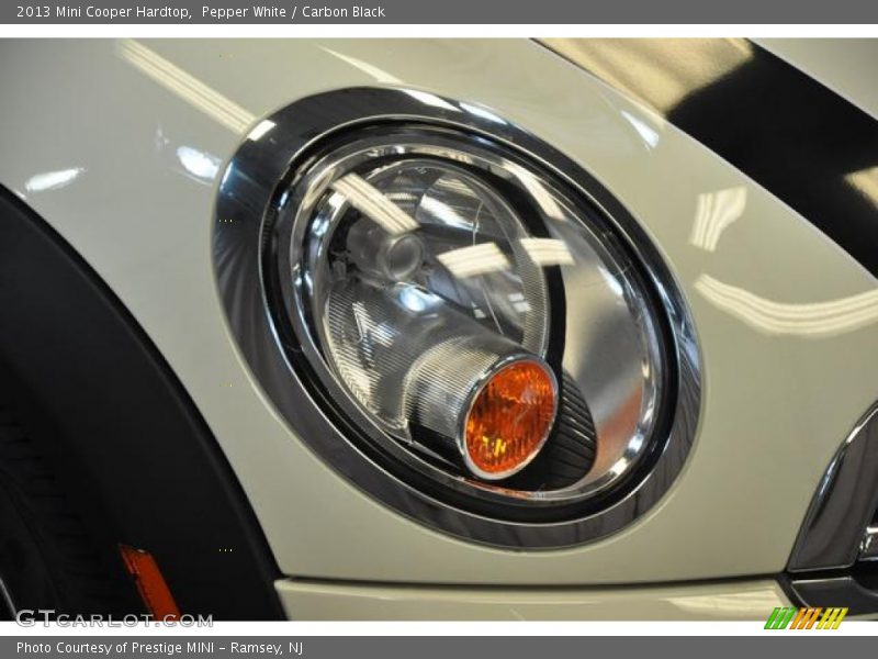 Pepper White / Carbon Black 2013 Mini Cooper Hardtop