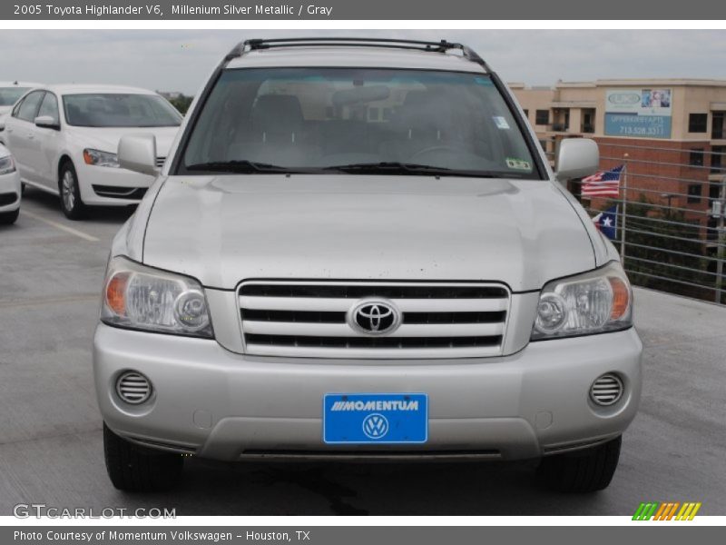 Millenium Silver Metallic / Gray 2005 Toyota Highlander V6