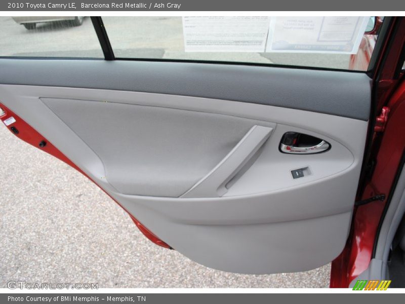 Barcelona Red Metallic / Ash Gray 2010 Toyota Camry LE