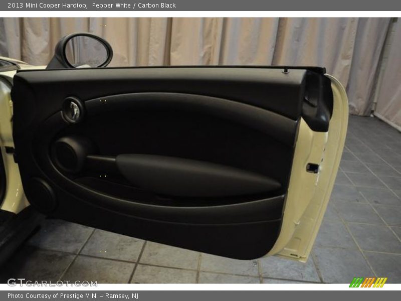 Pepper White / Carbon Black 2013 Mini Cooper Hardtop