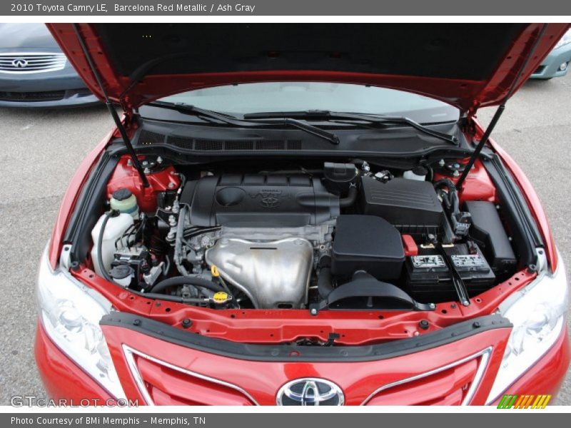 Barcelona Red Metallic / Ash Gray 2010 Toyota Camry LE