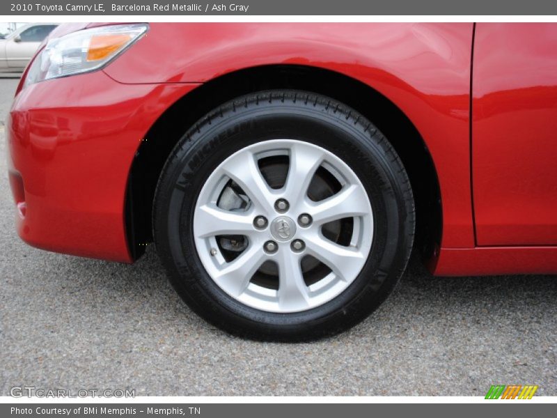 Barcelona Red Metallic / Ash Gray 2010 Toyota Camry LE