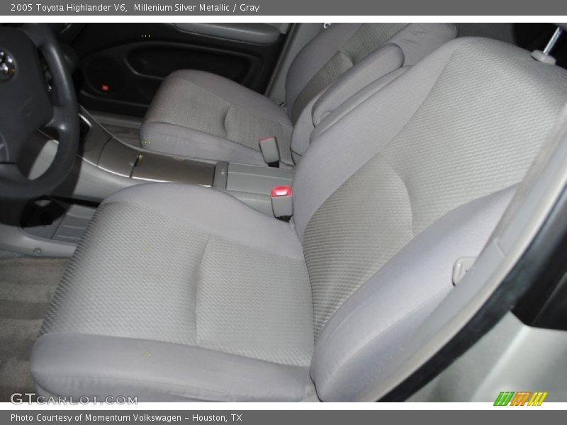 Millenium Silver Metallic / Gray 2005 Toyota Highlander V6
