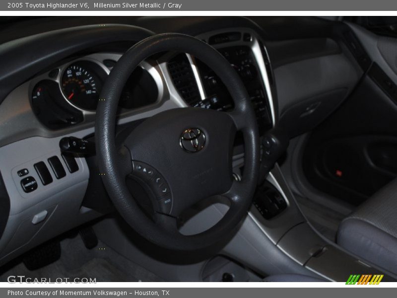 Millenium Silver Metallic / Gray 2005 Toyota Highlander V6