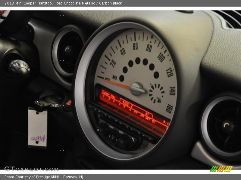 Iced Chocolate Metallic / Carbon Black 2013 Mini Cooper Hardtop